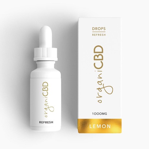 【再入荷】OrganiCBD CBDオイル レモン CBD1000mg／30ml