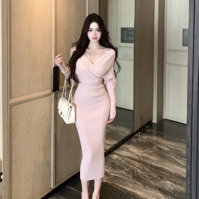 Lady's coco ロングドレス キャバドレス セクシー ボディコン マーメイドドレス エレガント 二次会 披露宴 上品  LW2-XKDD426-7937-Sep13