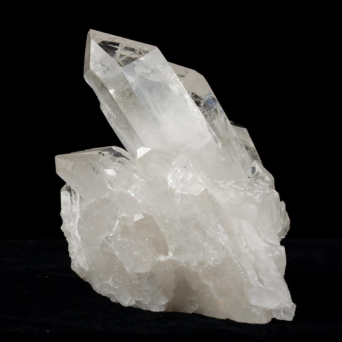 水晶 クラスター アーカンソー産 水晶 原石 一点物 282-711