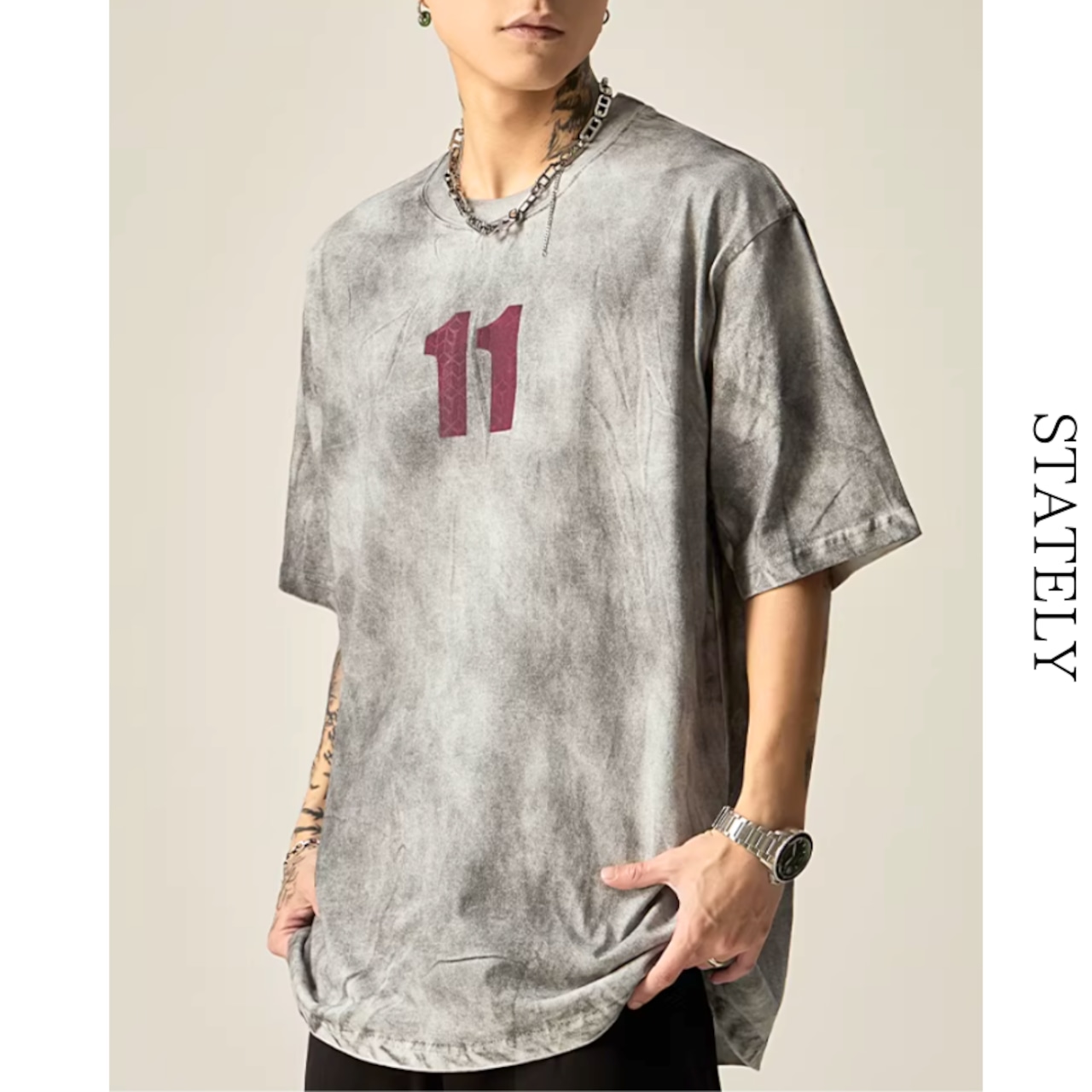 BlmacaシルエットTee/2color_T249・画像12
