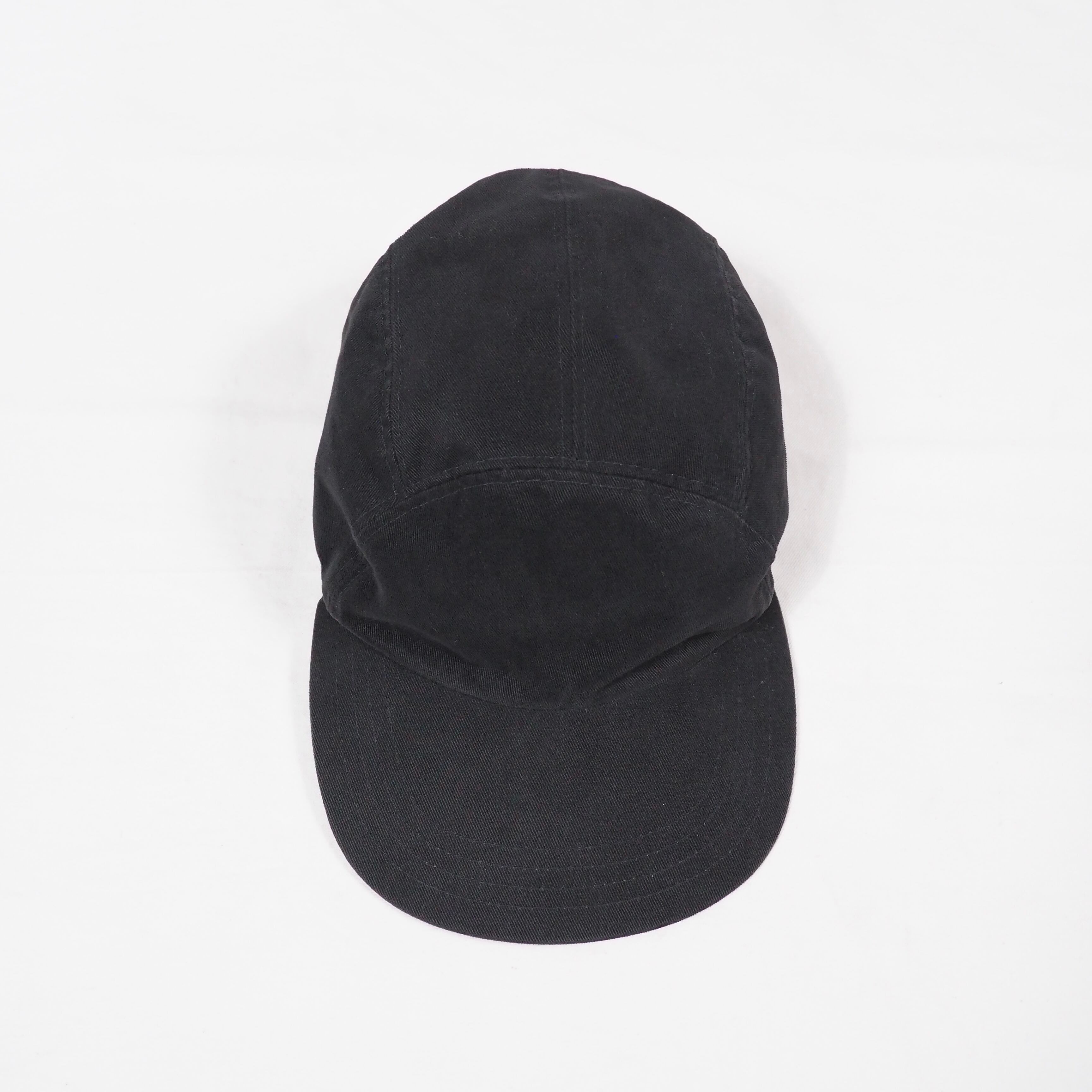 agnes b. homme FRANCE製 5panel cotton cap black アニエスべーオム ジェットキャップ