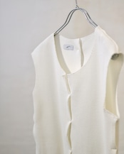 METHO - Through fit No sleeves : Whit:long
