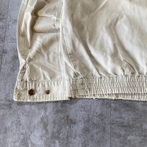 90s Ralph Lauren ワンポイント刺繍 スイングトップ 無地 ポルトガル製 L jacket 詳細写真13