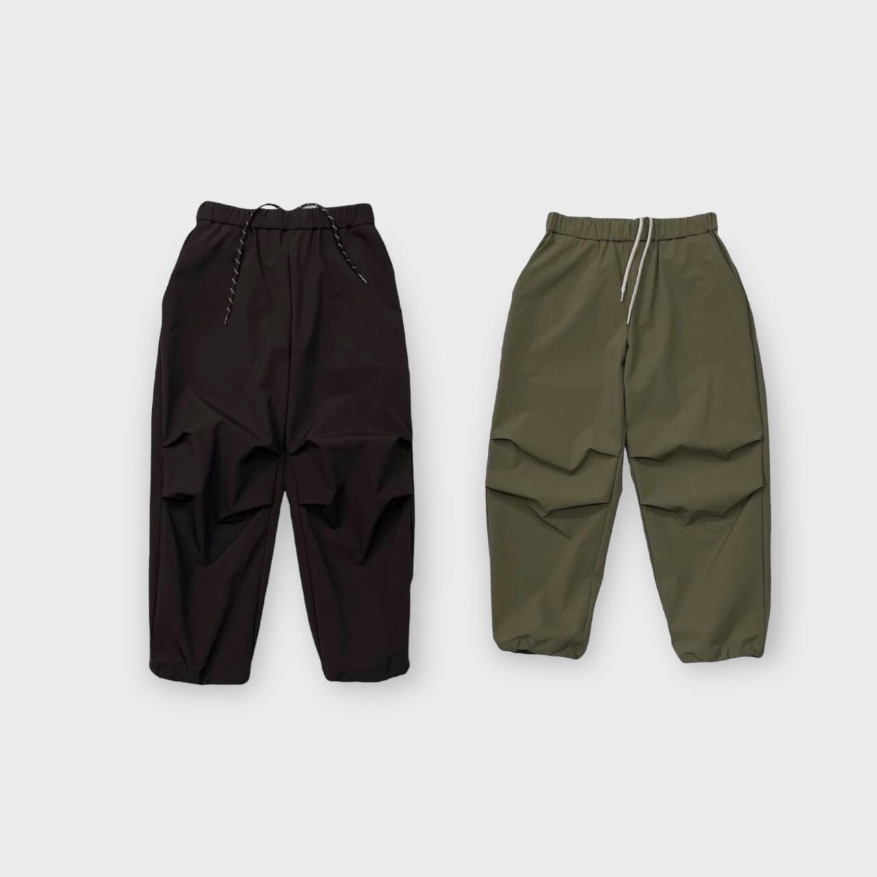 〈 MOUN TEN. 24AW 〉 stretch rip utility pants (Re-nylon) "ロングパンツ"/ size 1(Mens兼用)