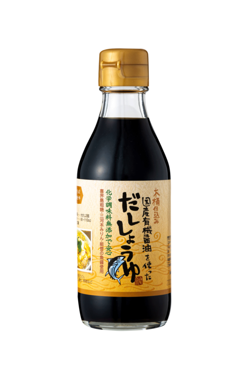 国産有機醤油を使っただししょうゆ 200ml