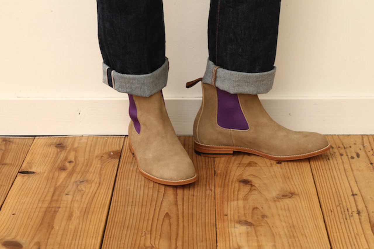 SIDE GORE BOOTS (SUEDE)