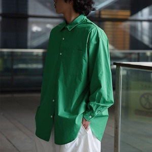 【NOEARS】Commuter green shirt