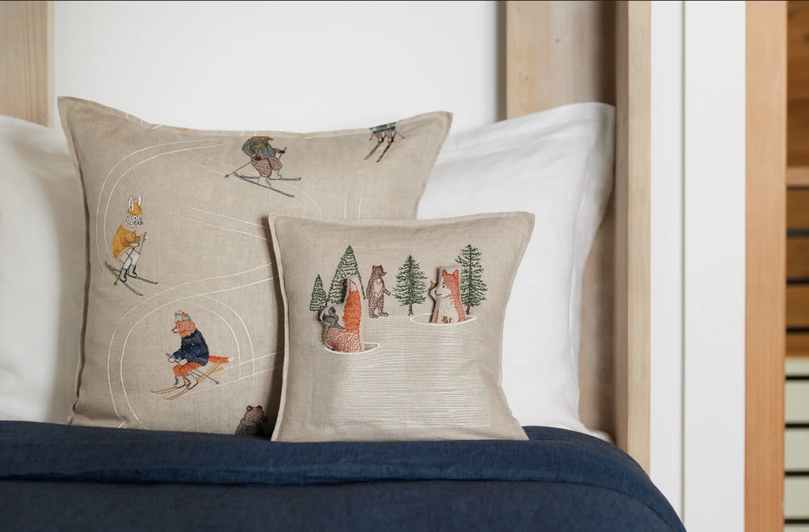 コーラル＆タスク Coral＆Tusk クッション キツネ