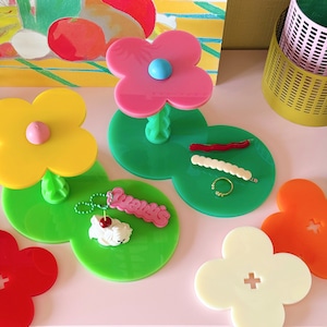 flower garden stand [ single ]  BASE " LIGHT GREEN "
