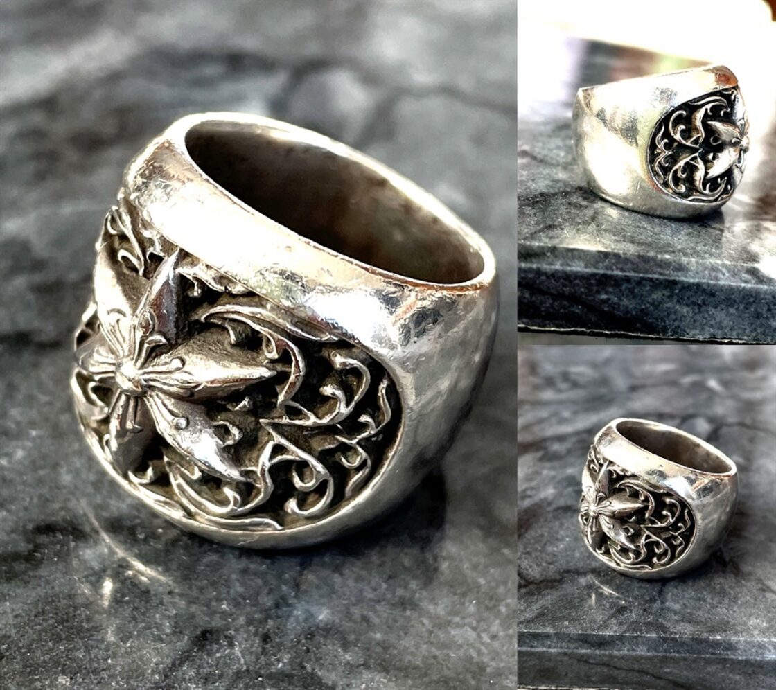 国内正規 インボイス付き CHROME HEARTS クロムハーツ 名作 定価168000 