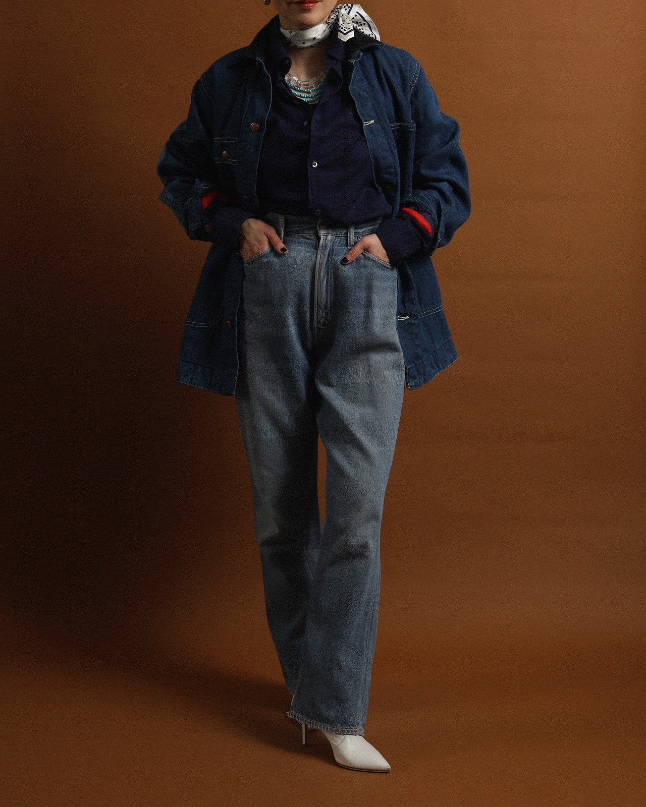 1950-60's Levi's / 701xx Denim Pants -4