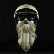 ROBIN FACEMASK /チェック イエローブルー