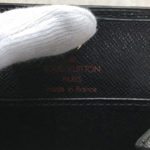LOUIS VUITTON(ルイヴィトン)レザーポルトモネボワットエピコインケース/ブラック