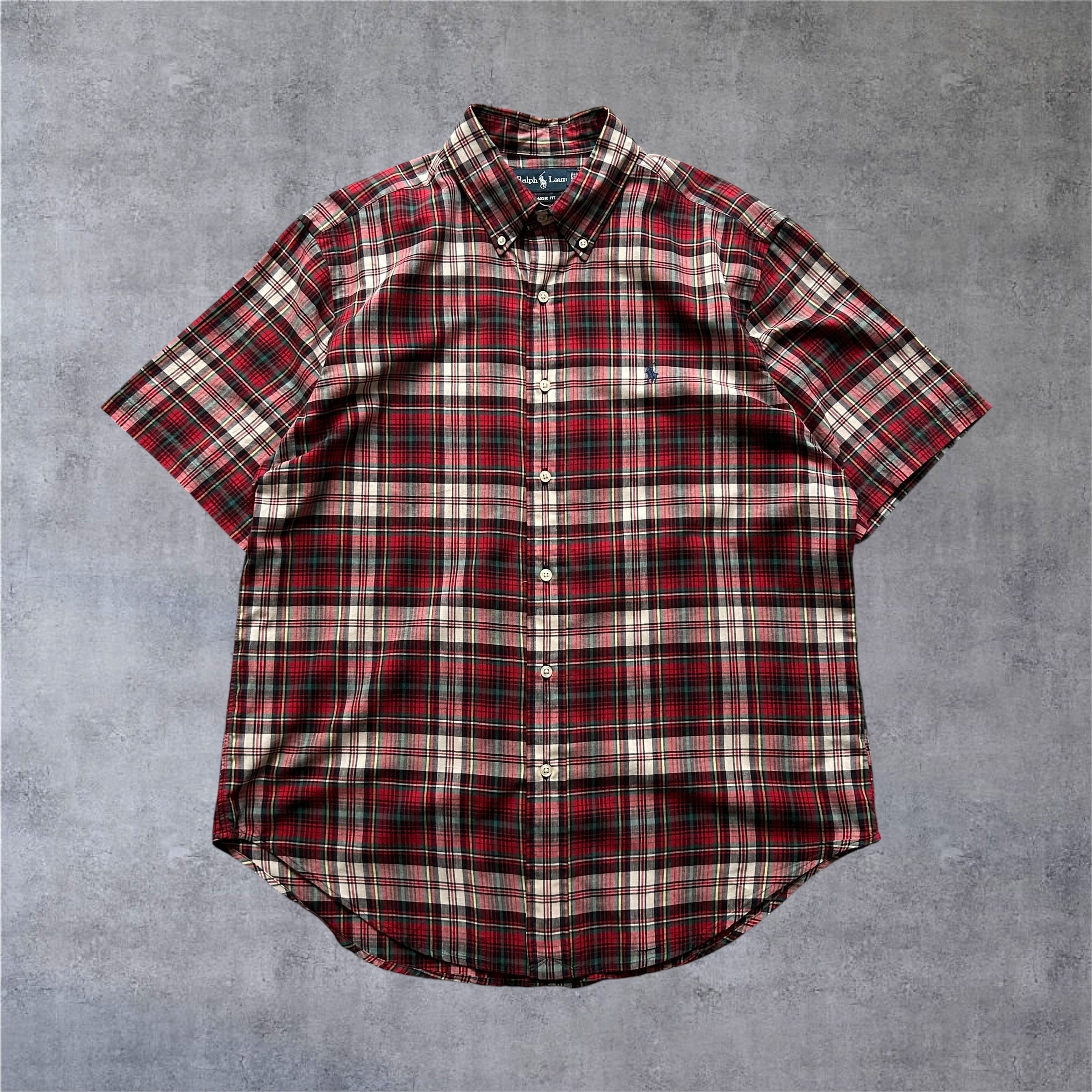 1990s Ralph Lauren "Classic Fit" S/S Shirt【高円寺店】