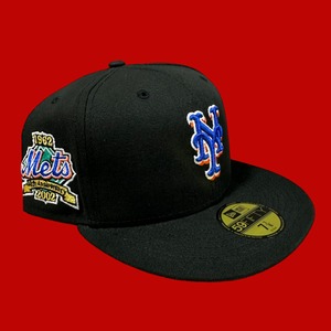 New York Mets 40th Anniversary New Era 59Fifty Fitted / Black (Gray Brim)