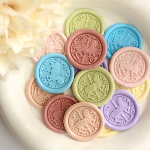 Wax seal stamp │Carousel【25mm】