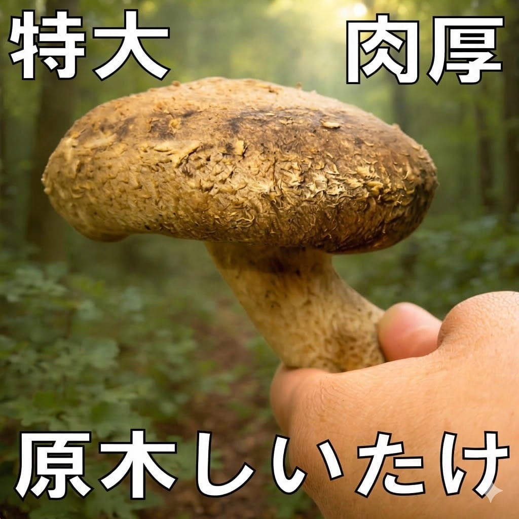 原木しいたけ栽培キット・肉厚で美味しい生椎茸の通販 | 脱炭素に