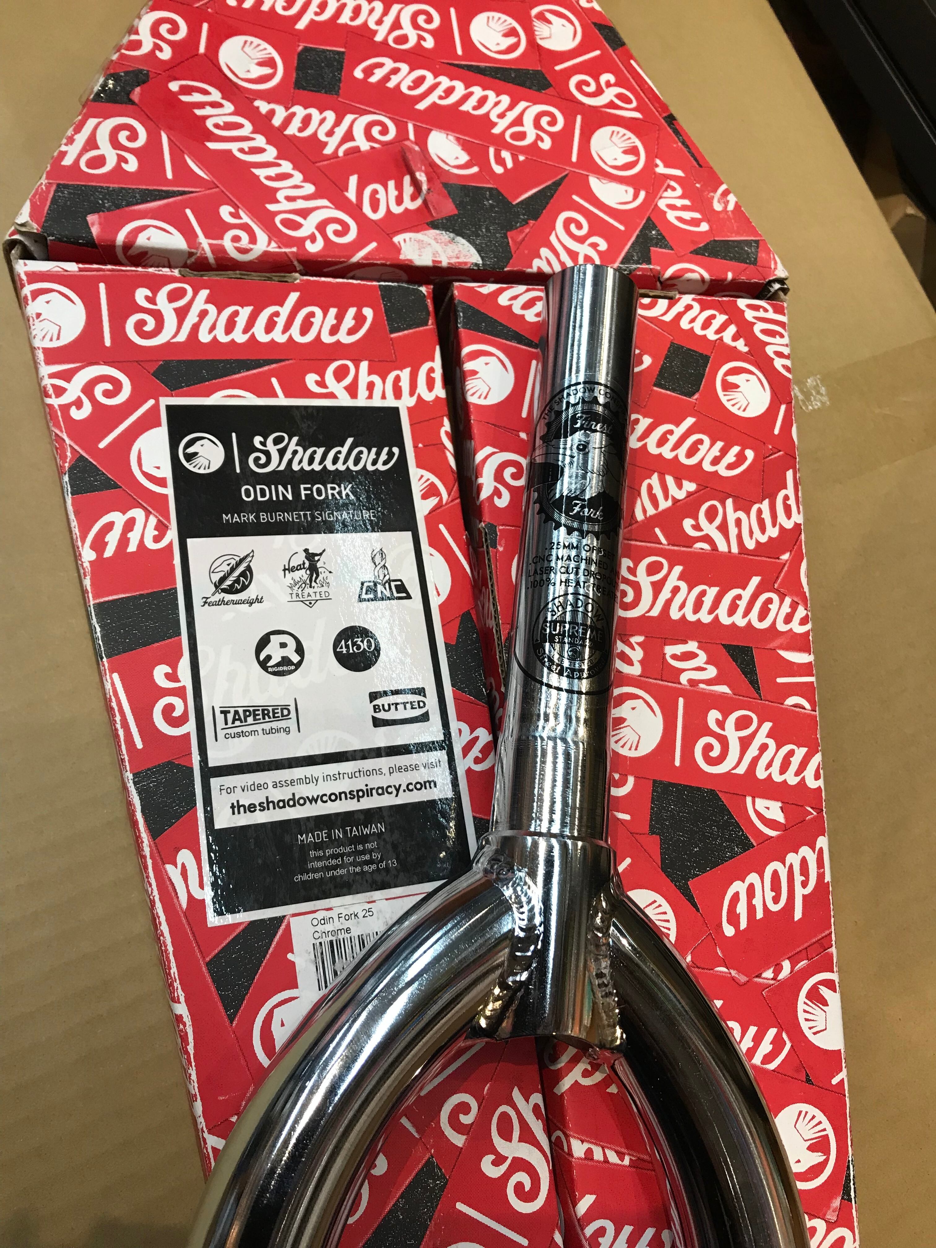 Shadow 25mm Chrome | bmxshop