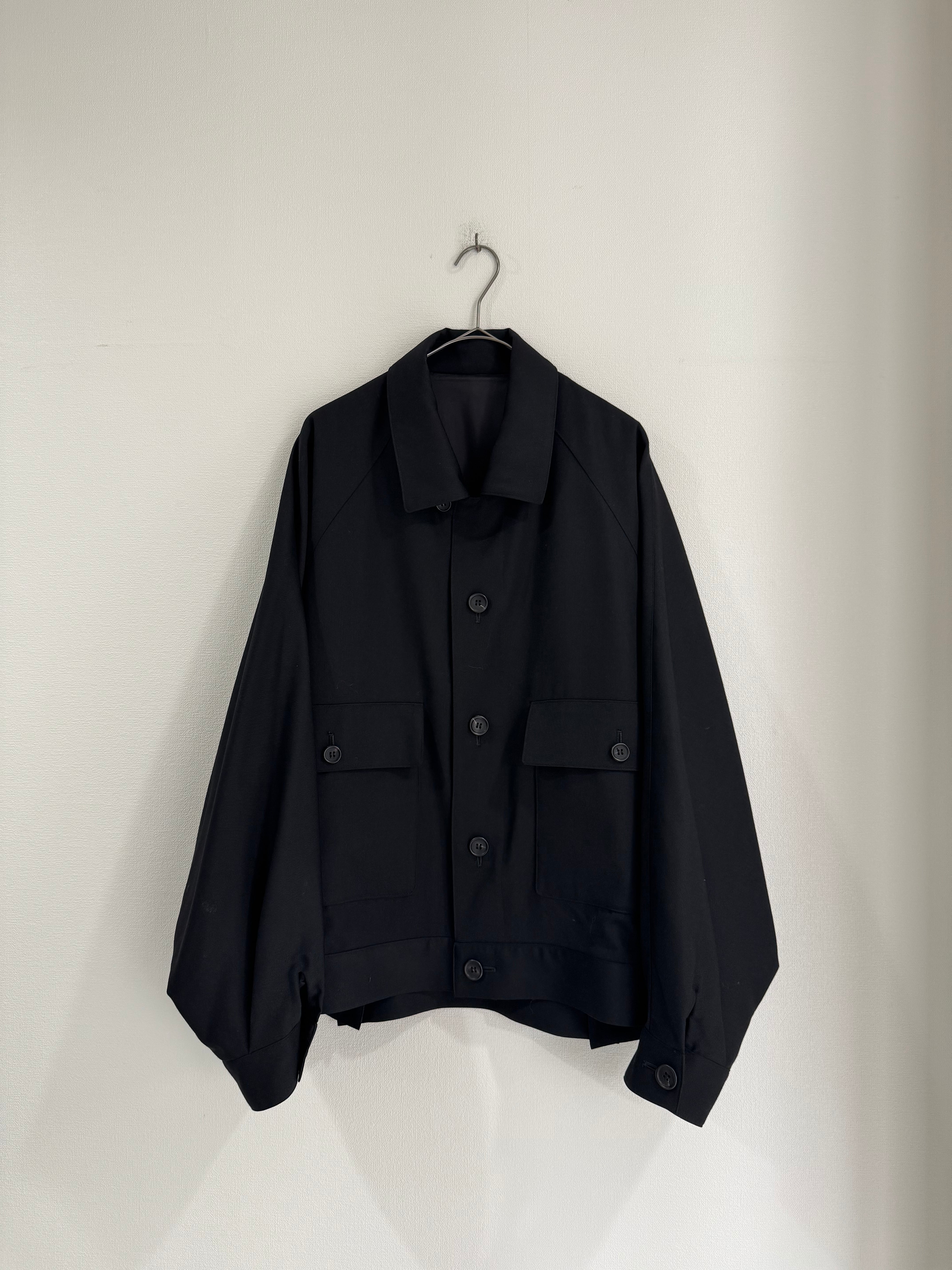 WOOL GABARDINE DOLMAN JACKET made by Antwort | EROTIC