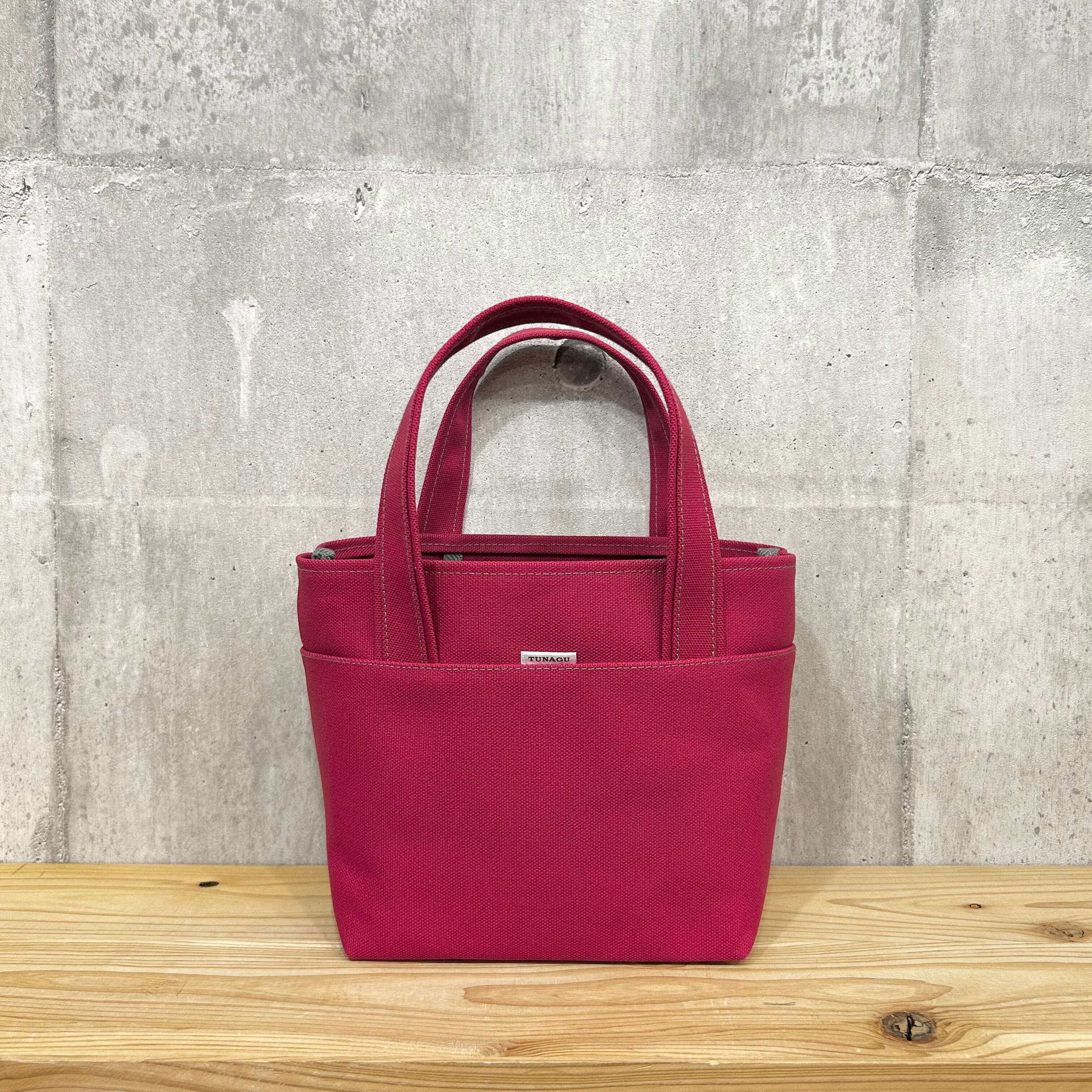 .+*ちょっとそこまで*+.コロコロトートバッグ【ホットピンク】