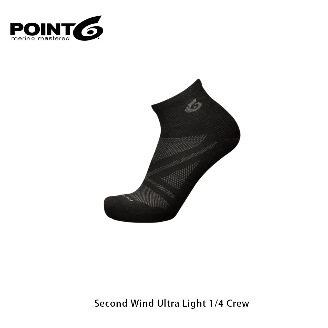 POINT6 Second Wind Ultra Light 1/4 Crew