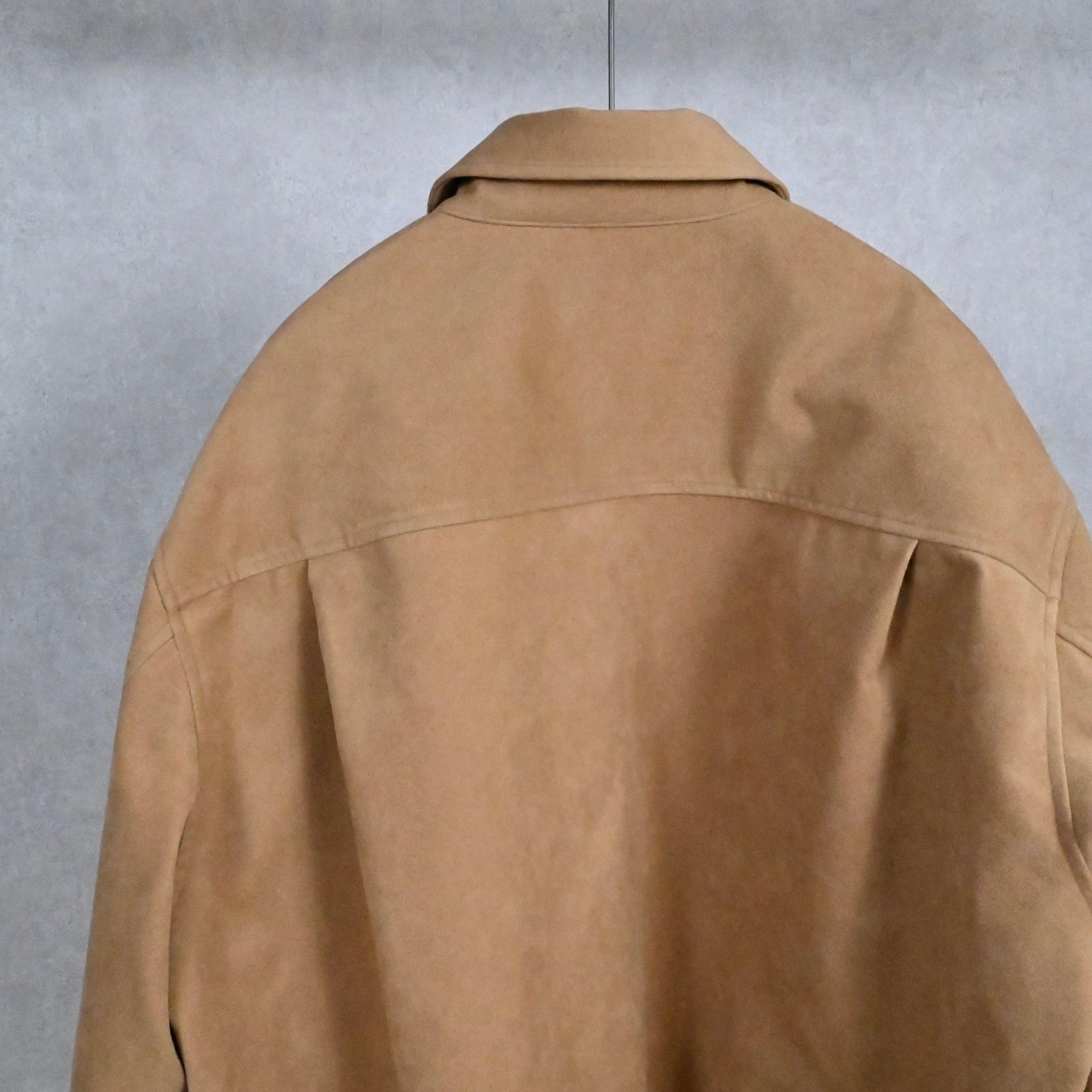 25AW》【STILL BY HAND】SUEDE SHIRT BLOUSON スティルバイハンド