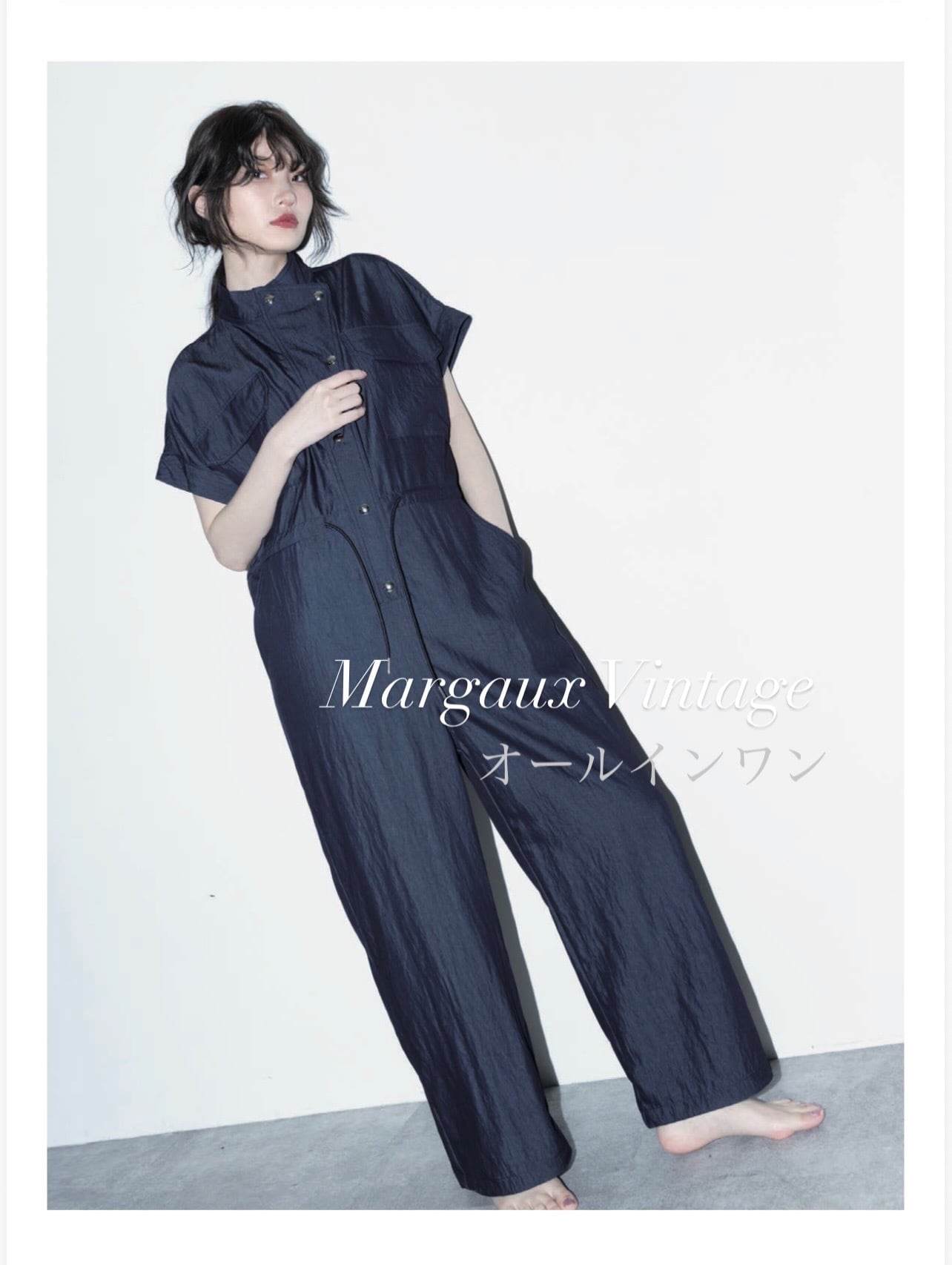 オールインワン　ヴィンテージ　60s 70s Margaux Vintage 】オールインワン (26043) | LARACROFT