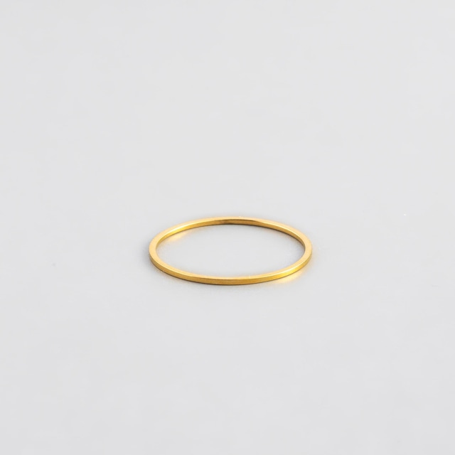 316L tiny simple ring #r82