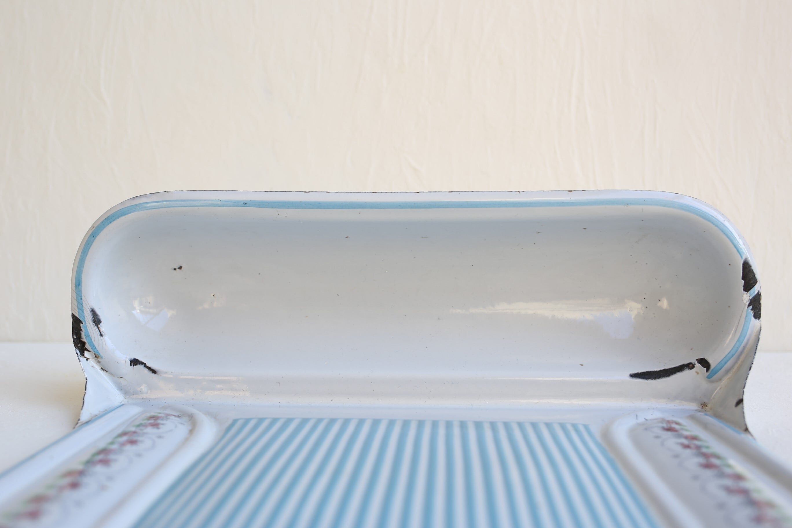 フランス アンティーク ヴィンテージ BB社 ローズガーランド レードル