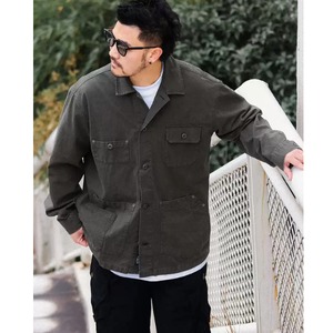 Front pocket design shirt C3141