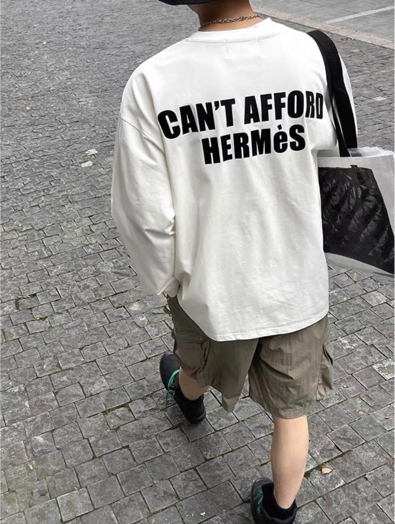 PLTH Statement Back Print Oversize Long Tee（ステートメント バックプリント オーバーサイズ ロンT）