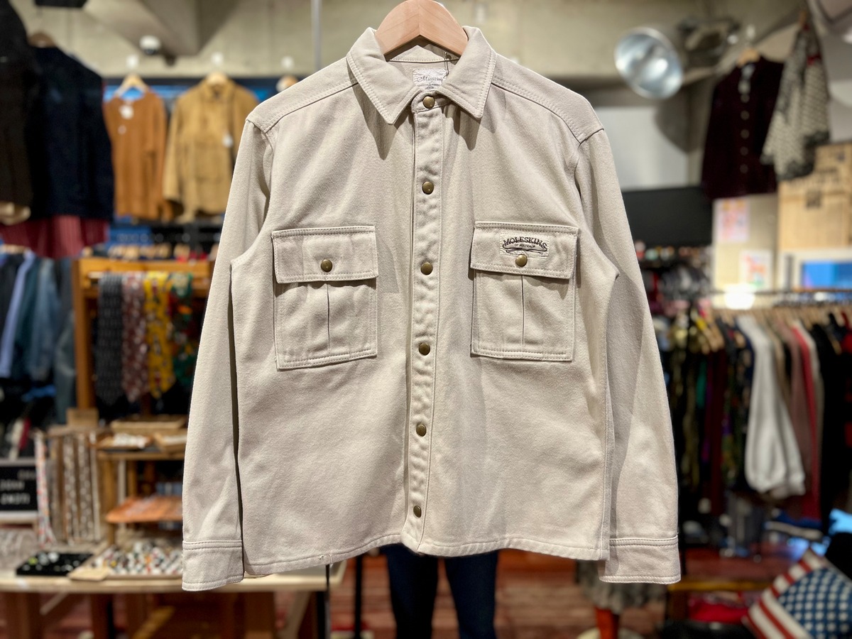 1990年代/2000年代/MOLESKINS OF AUSTRALIA/ホワイトデニムジャケット/モールスキンジャケット/2ndタイプ/507XXタイプ/M/20221371 USED