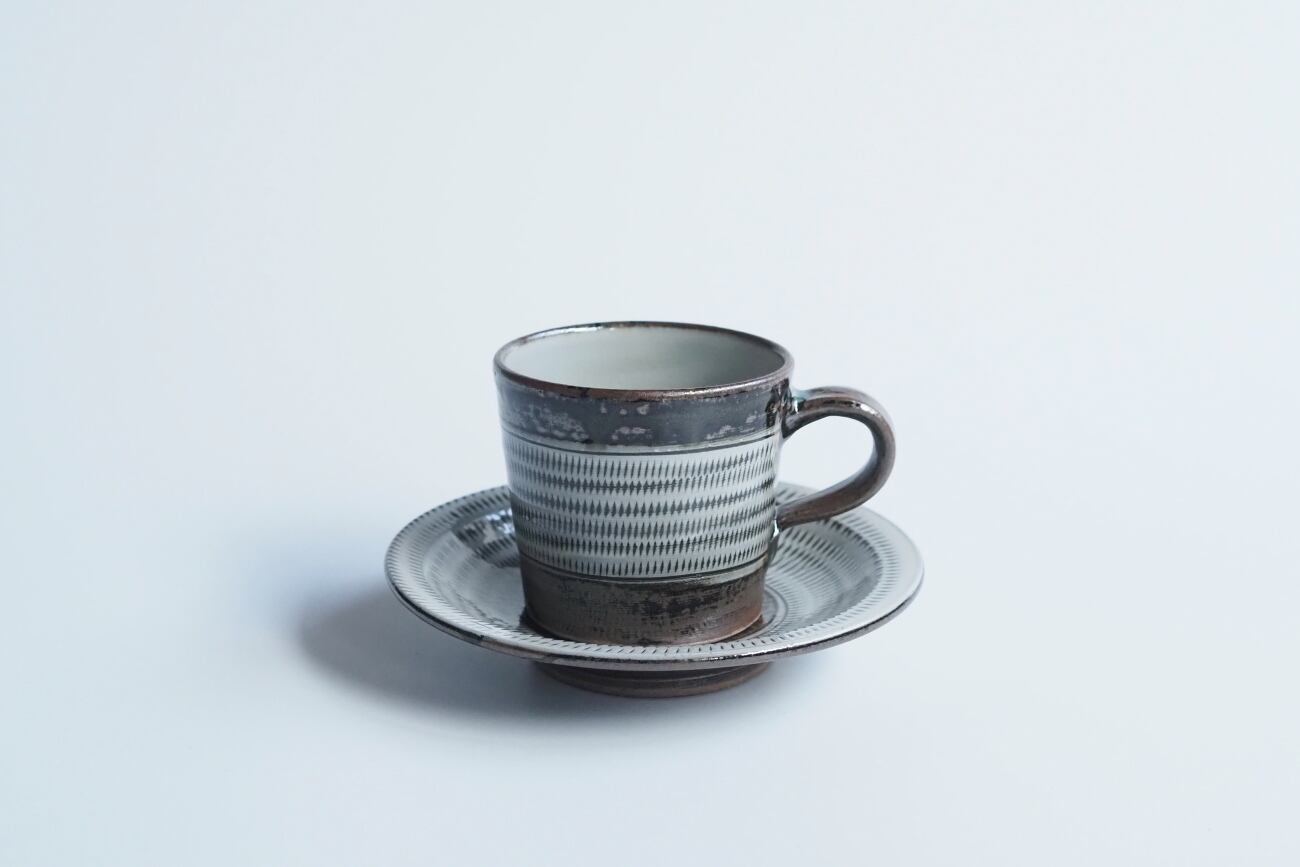 カップ&ソーサー 鬼丸豊喜窯