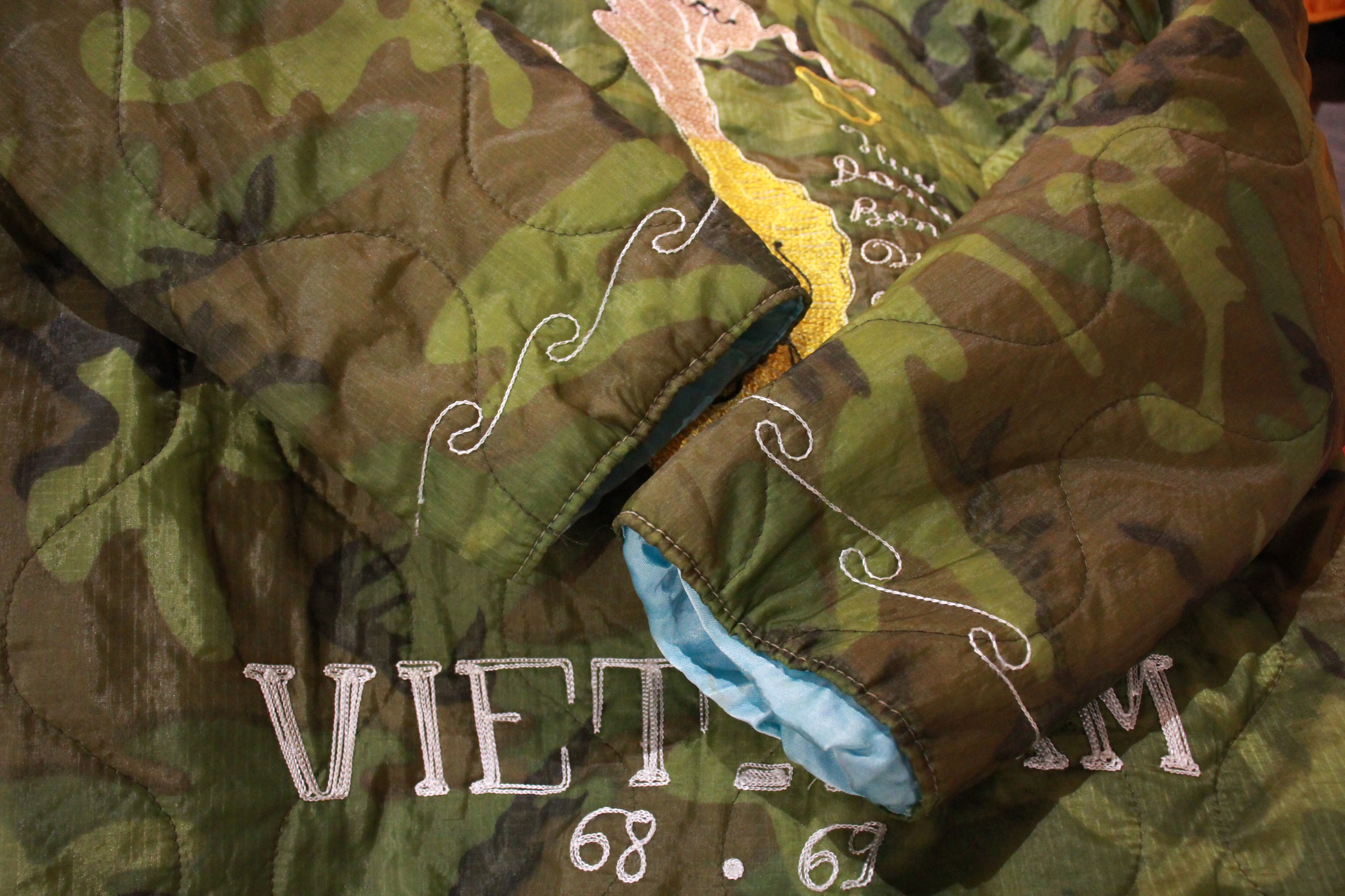 60’s vintage Vietnam Souvenir Jacket カモパターン | AMMMY MADE COLORZET