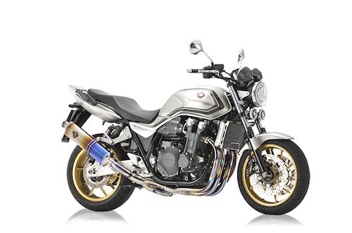 CB1300SF/SB（'21～）【8BL】 ワイバンR シングル UPタイプ チタンドラッグブルー[WH48-U1SD]