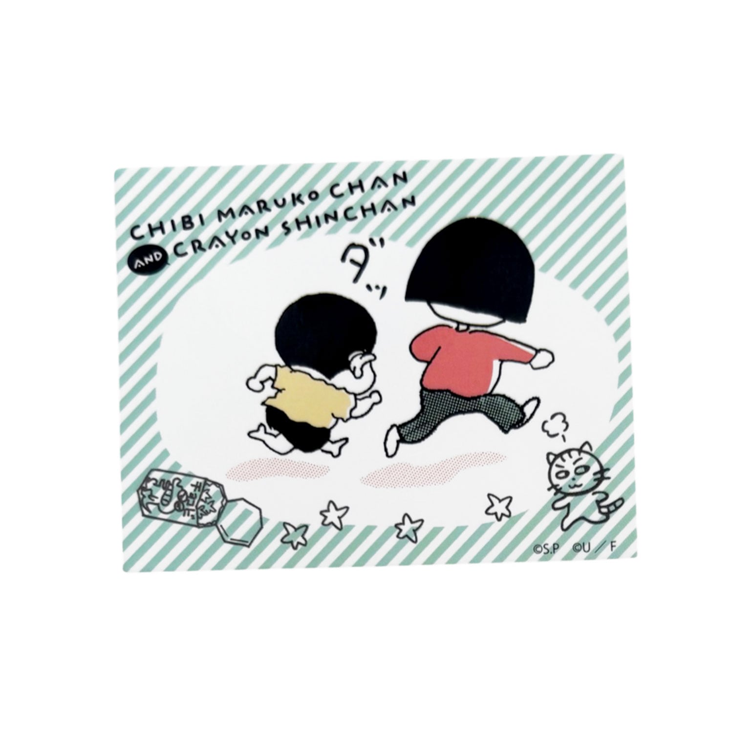 クレヨンしんちゃん 30th キャラクターステッカー 風間くんとシロ
