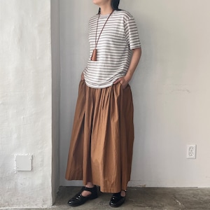 Houttuynia cordata　リネンハーフスリーブスタンダードTEE