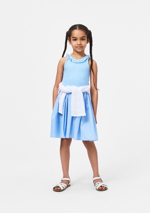 ＜MOLO＞Baby&Kids Croco Dress エンブロイダリー フレア ワンピース（bigger）