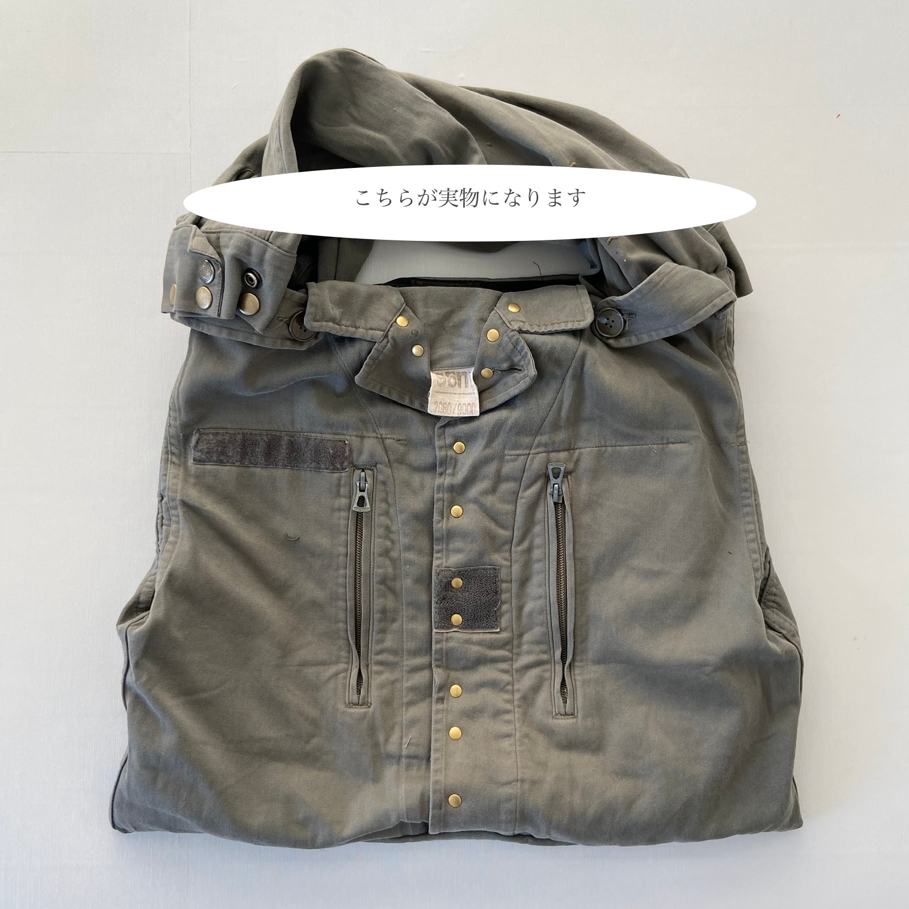 dahl'ia フランス軍 ミリタリー リメイク ジャケット N2632 ミリタリーF2ジャケットリメイク＊2WAYショルダー＊オリーブ＊フランス