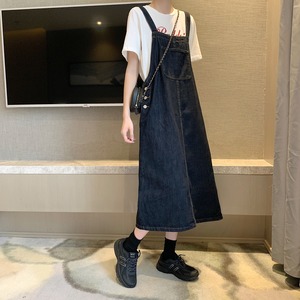 【MumuIns 】 夏新作人気可愛いジンーズサロペット　A0235