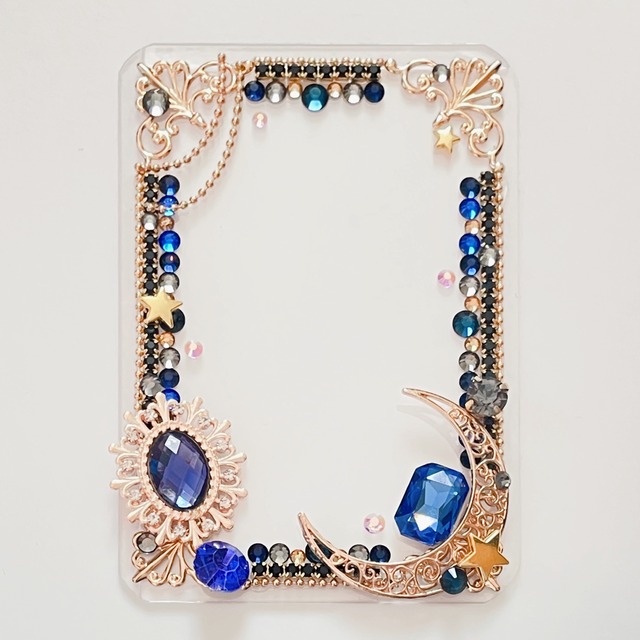 №038 飾れる!持ち歩ける!硬質カードケース デコ 硬質ケース