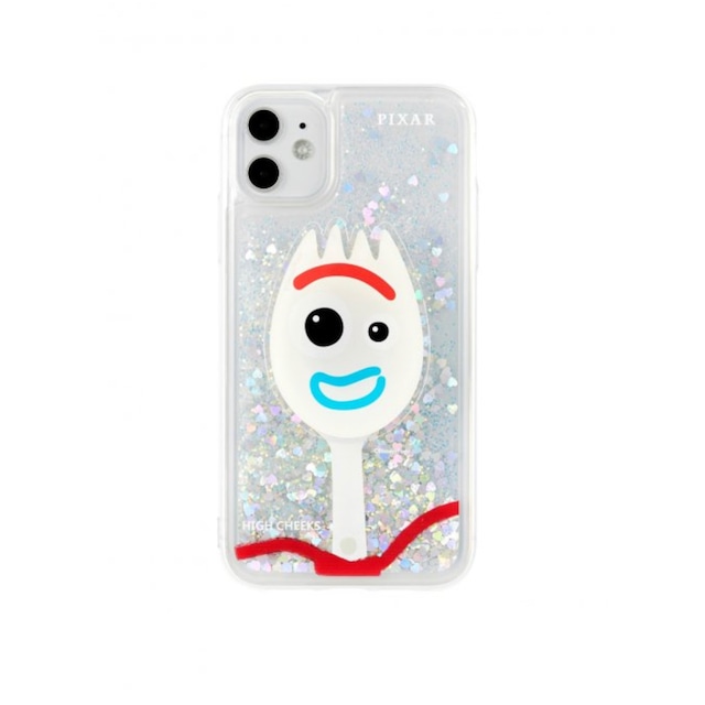 [HIGH CHEEKS] [SET] Forky Acrylic Tok Glitter Case 正規品 韓国 ブランド 韓国代行 携帯ケース