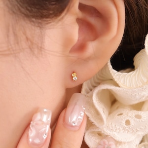 s925 petit lumière pierce #pp03