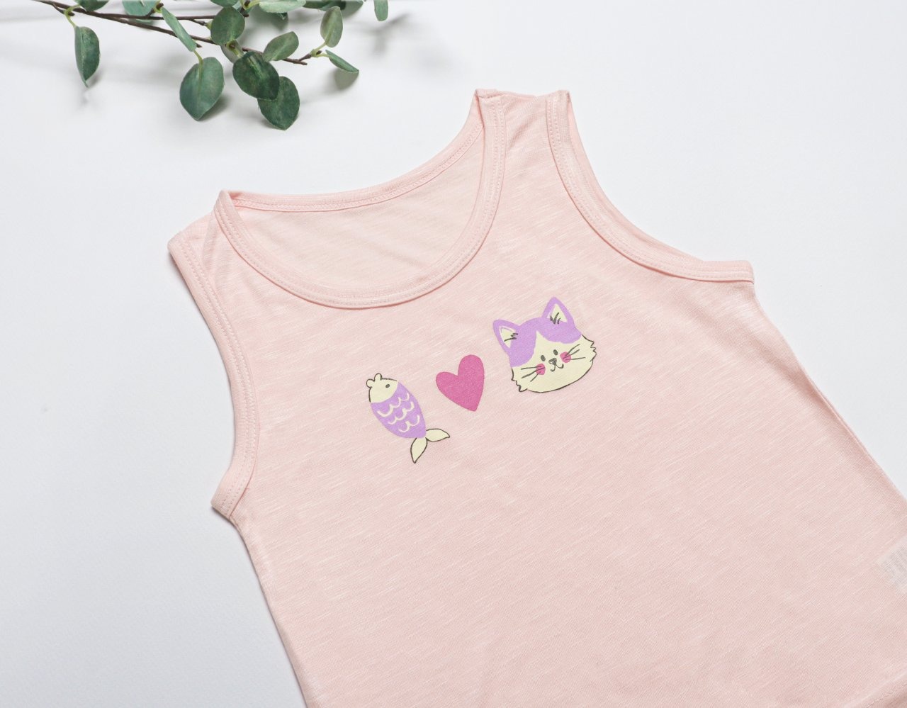 [Mellisse] Sleeveless top Modal Slub Undergarment (Modal Pink) / [멜리스] 민소매모달슬러브내의(모달핑크)