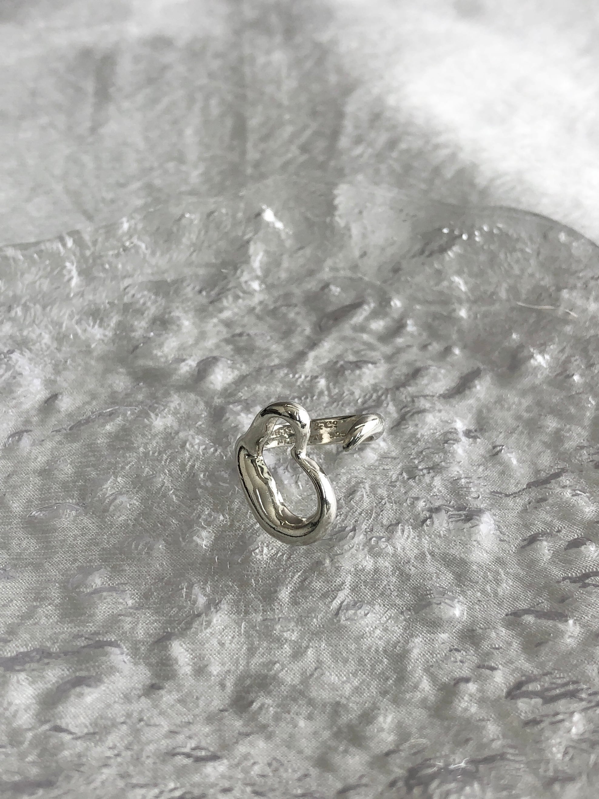 Tiffany & Co. ティファニー 指輪 8号 シルバー オープンハート 925