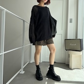 モヘアタッチローゲージPO/ブラック