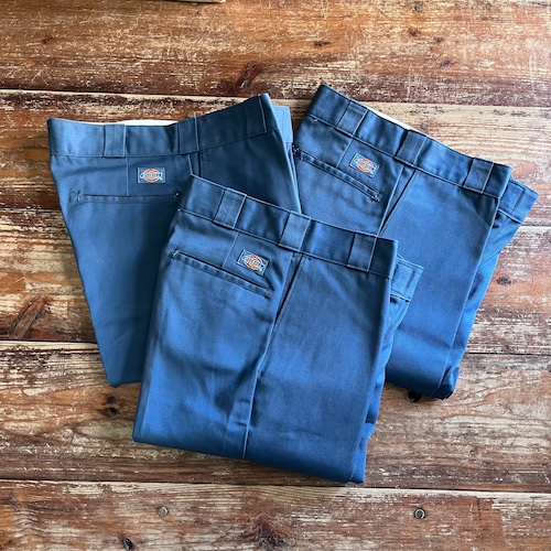 1990s Deadstock "Dickies 874 (Blue Gray)" Vintage Work Pants