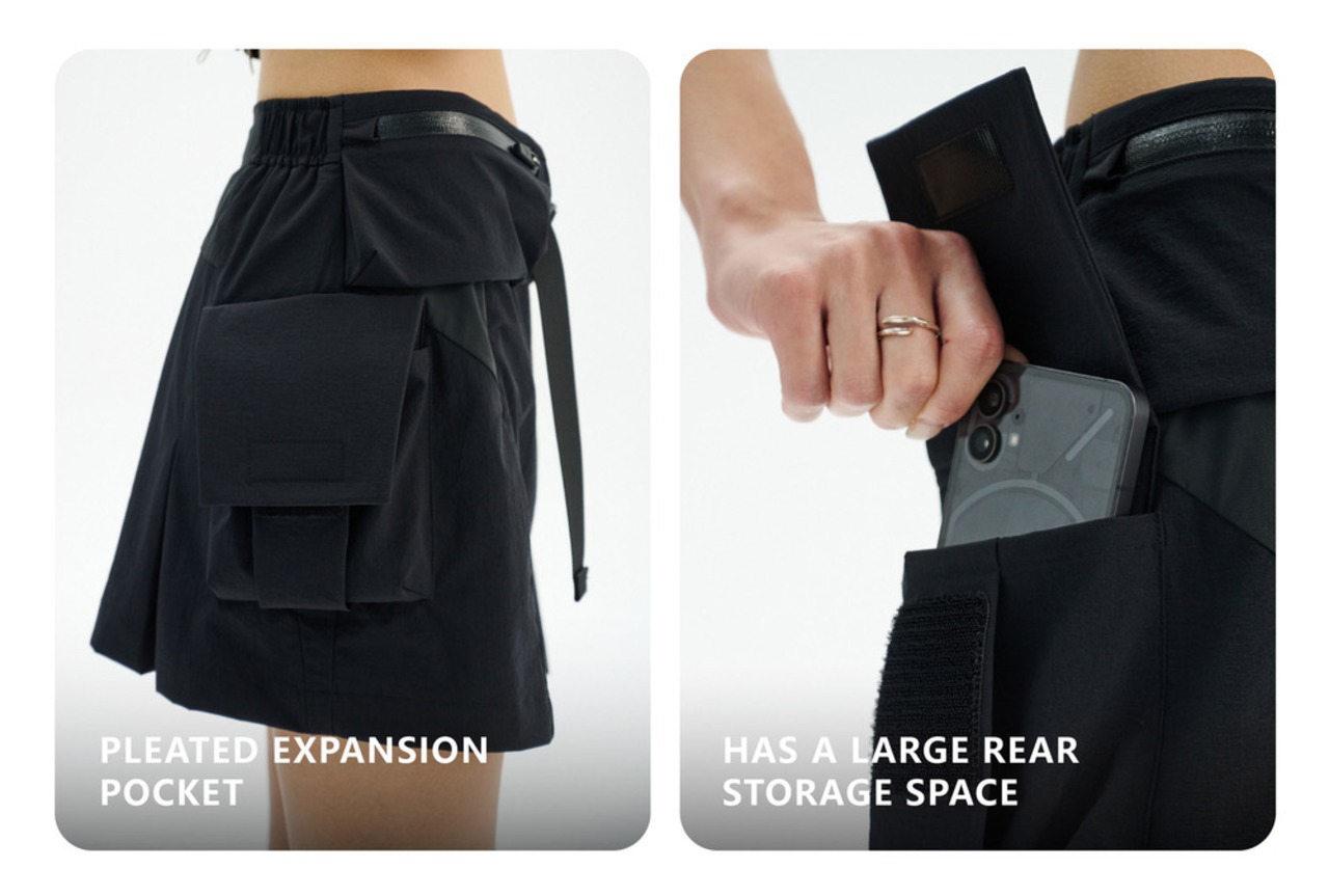 REINDEE LUSION 24SS パイオニア速乾プリーツスカート