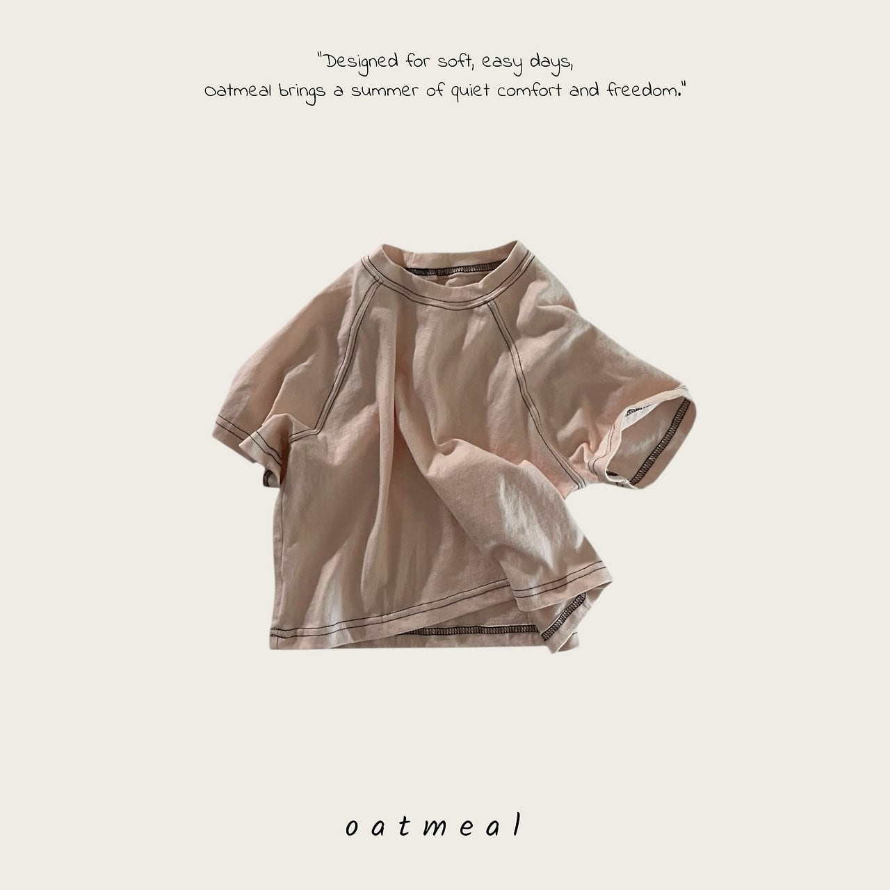 【即納】oatmeal / MBL Raglan