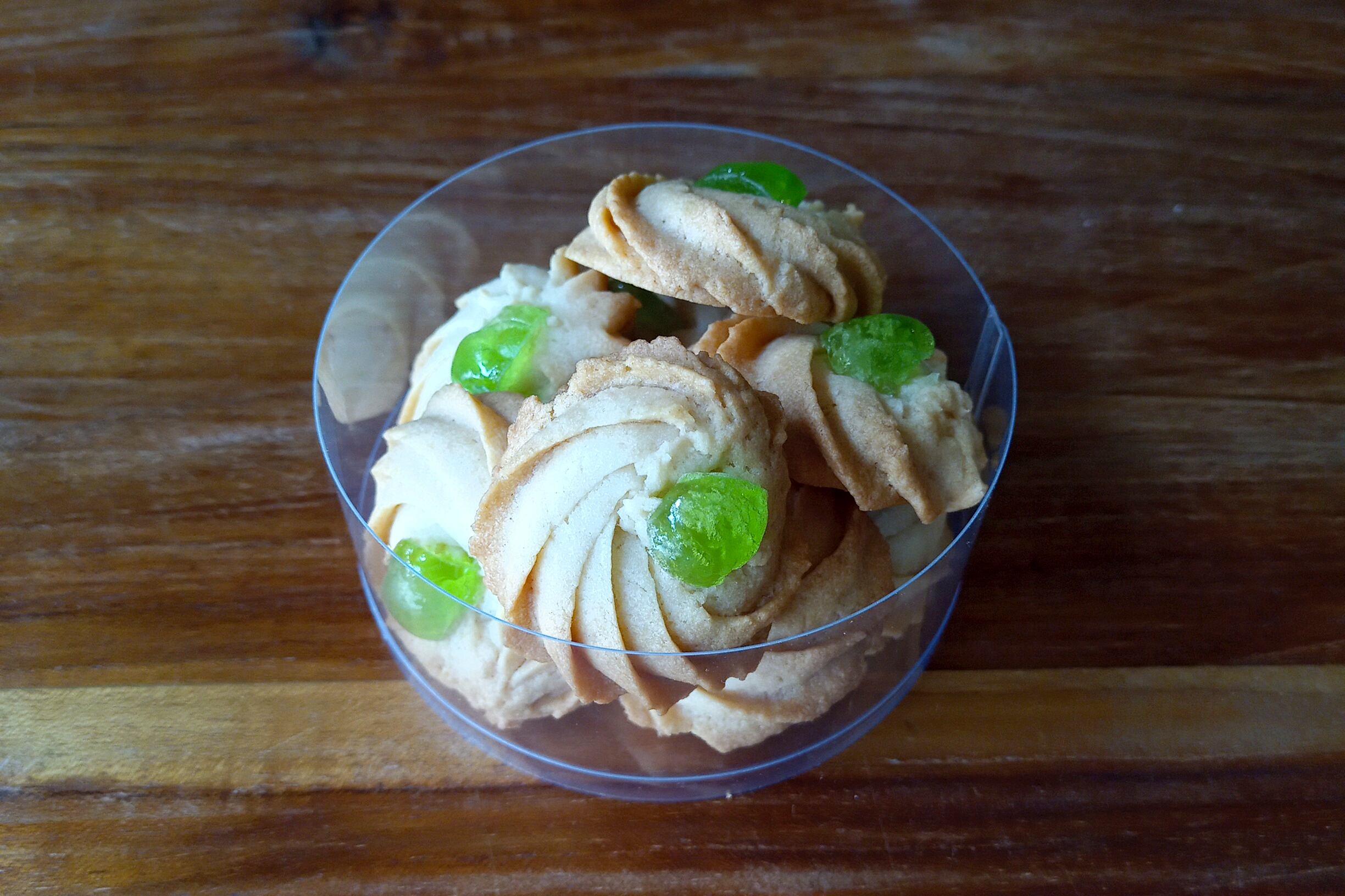 お花のクッキー グリーン 単品 あしかクッキー 北九州の焼き菓子通販のお店